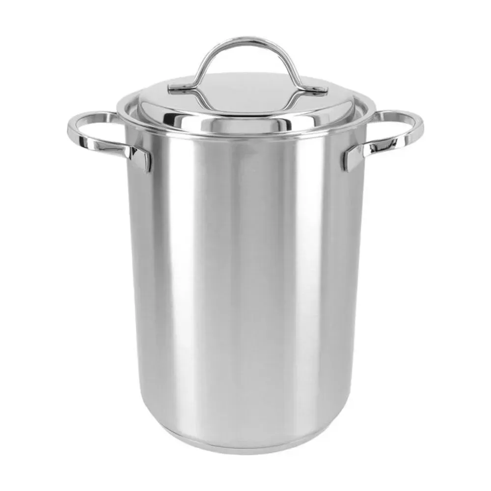 Demeyere 1015319 Resto 4.8-qt Asparagus/Pasta Cooker Set, Stainless Steel