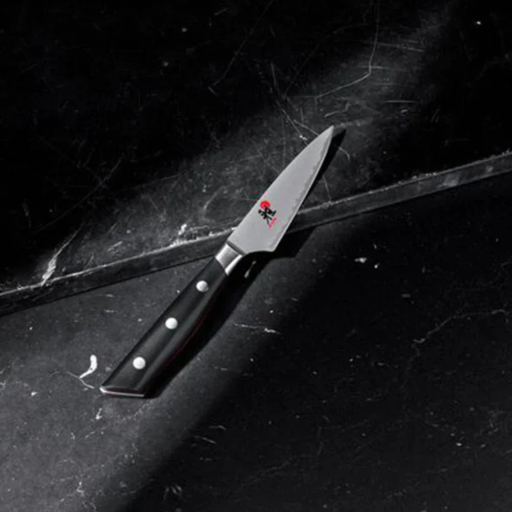 Miyabi 1019692 3" Paring Knife with Black Plastic Handle