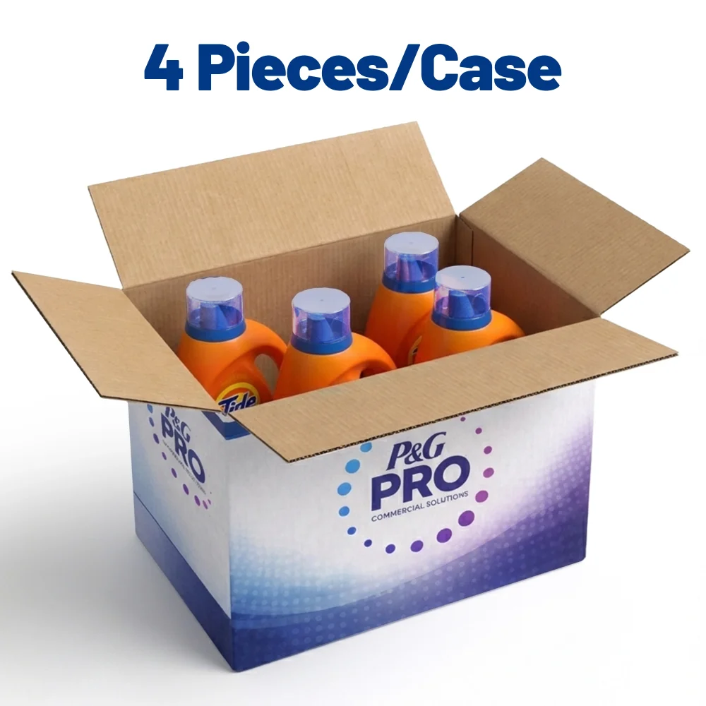 P&G Tide HE 80 oz Liquid Laundry Detergent, 4/Case