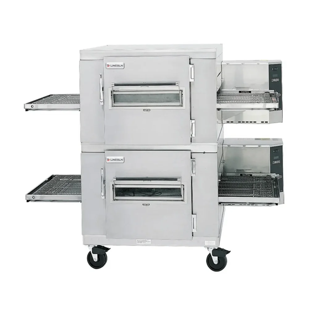 LincoIn 1400-2E 73" Electric Double Impinger Conveyor Oven - 208v/3ph