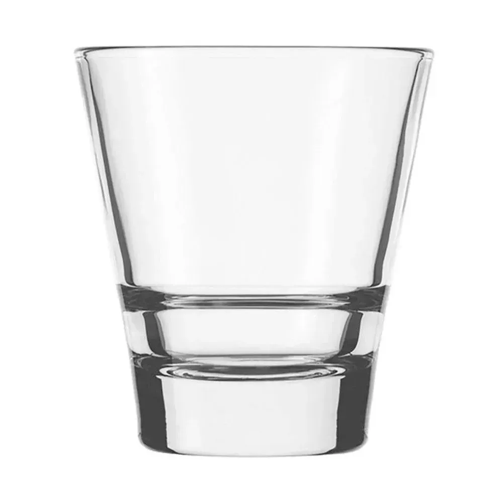 Endeavor stackable rocks glass by Libbey with vintage inspired clarity and a compact form, ideal for spirits, tastings, or gift sets.