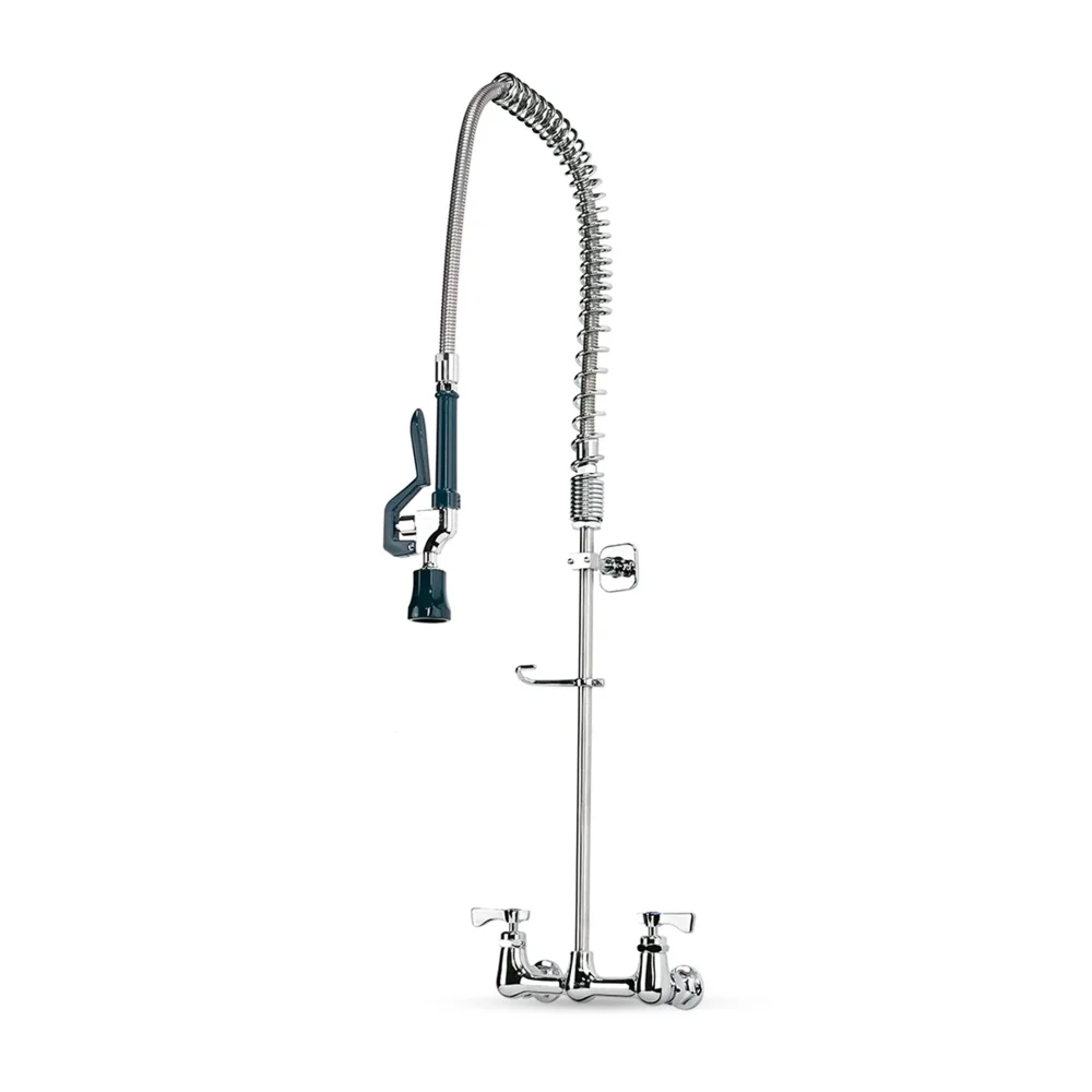 Krowne 17-108WL 36"H Wall Mounted Pre Rinse Faucet - 1 1/5 GPM, Base with Nozzle