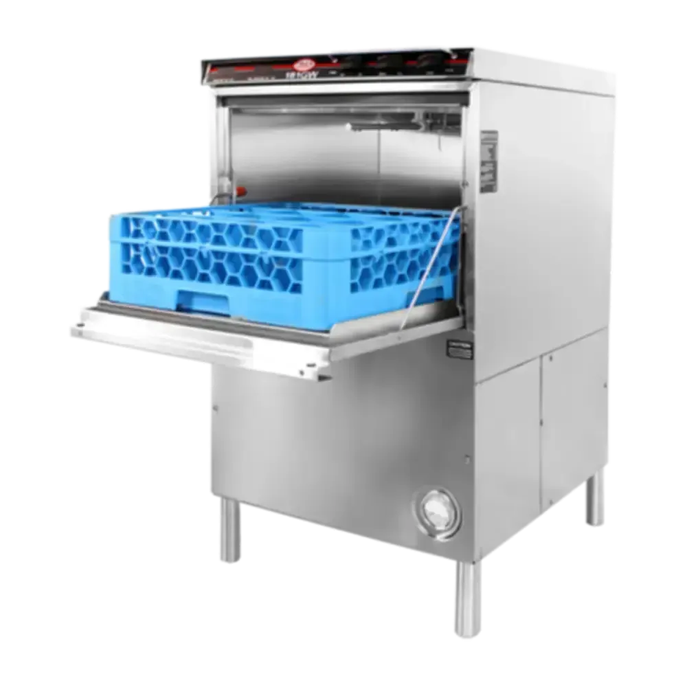 High-temp CMA undercounter glasswasher perfect for boutique restaurants and bistros needing fast, quiet glassware cleaning in a compact footprint.