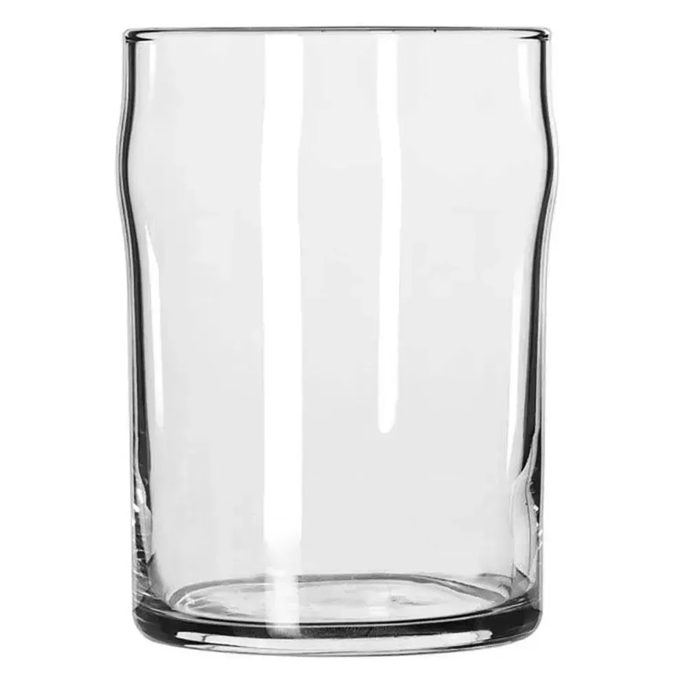 Libbey 1910HT 10 oz. No-Nik Customizable English Pub / Nonic Glass