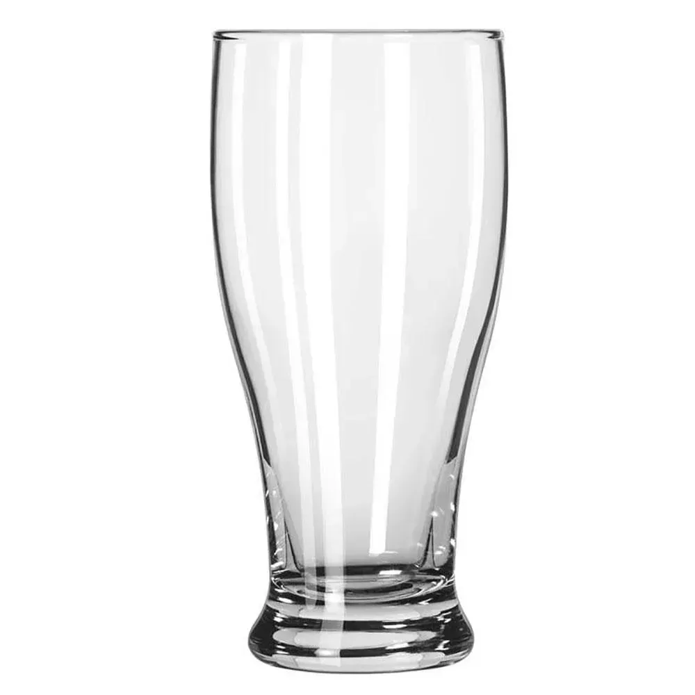 Pub glass from Libbey with durable construction and classic style, ideal for serving beer, soft drinks, or branding in casual dining spaces.