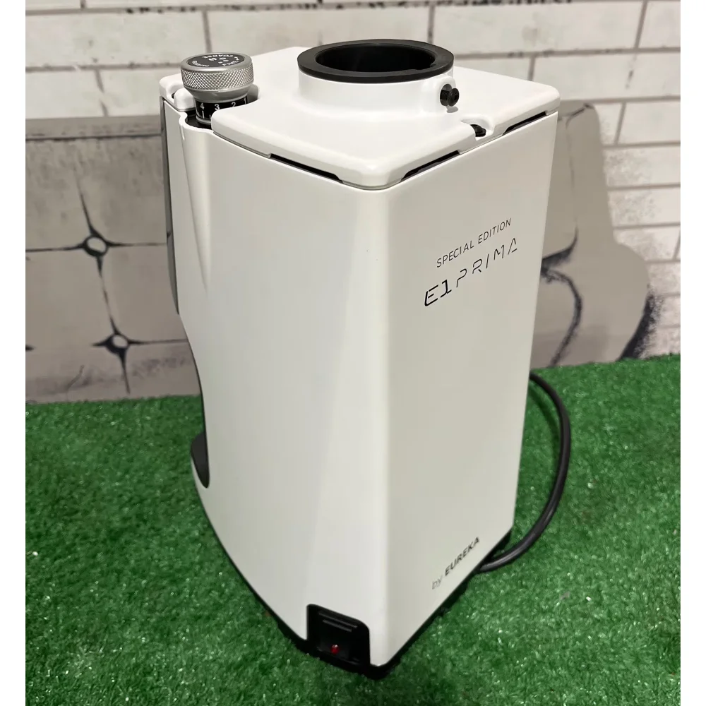 Used Nuova Simonelli Atom E1 Prima Coffee Grinder - 110V, 65 mm Burr Size, White