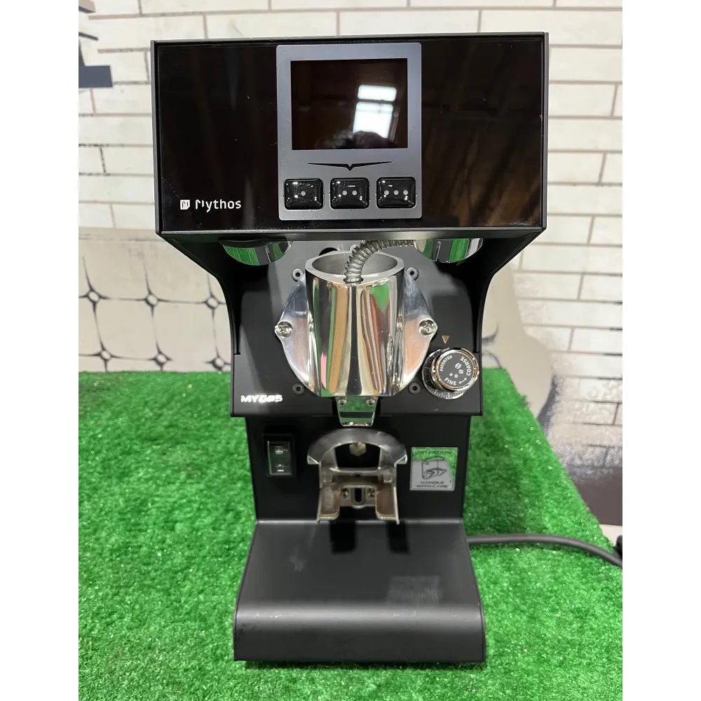 Used Nuova Simonelli My Mythos Gravimetric MYG85 Commercial Espresso Coffee Grinder - 110V, Black