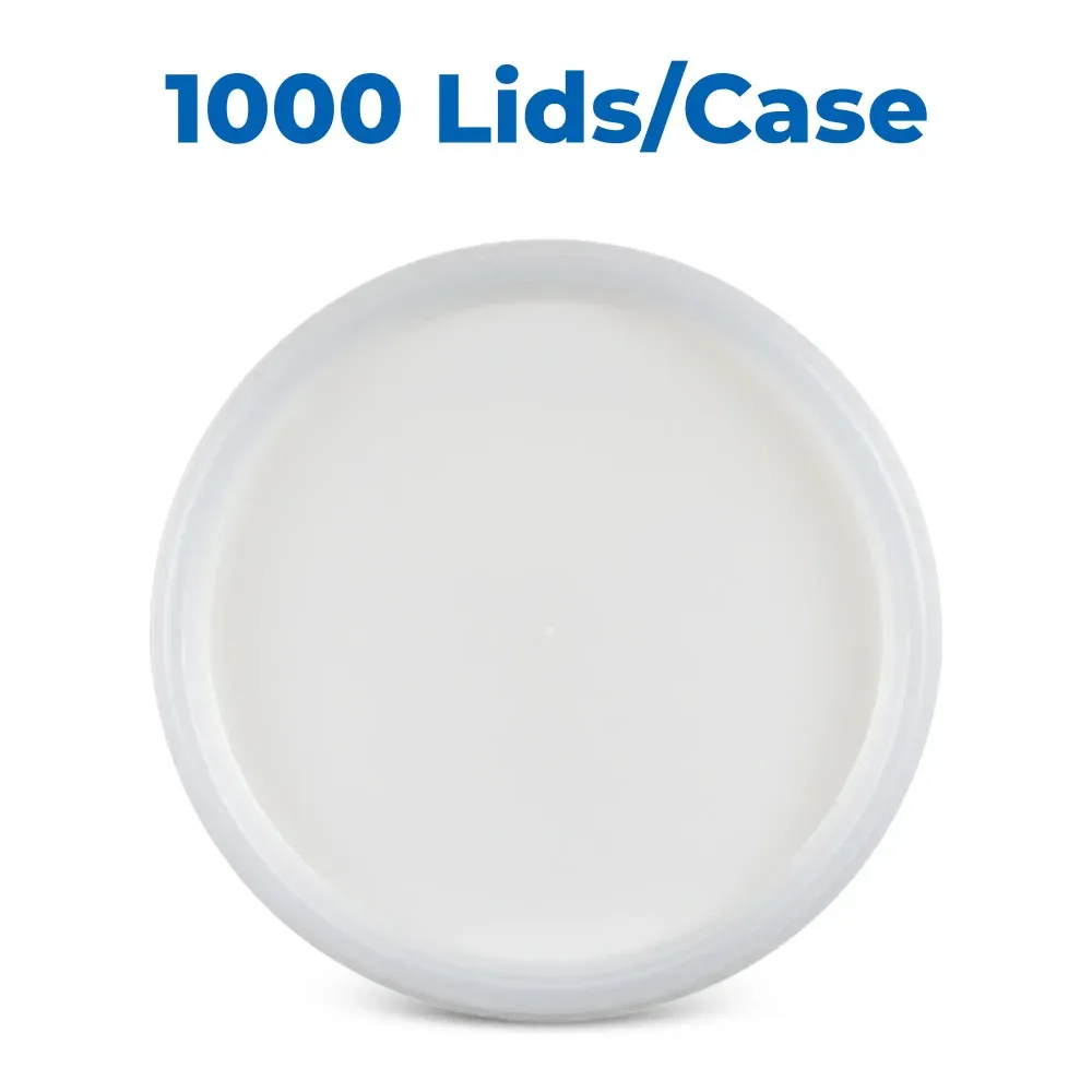 Dart 20JL 20 oz Translucent Vented Plastic Lid, 1000/Case
