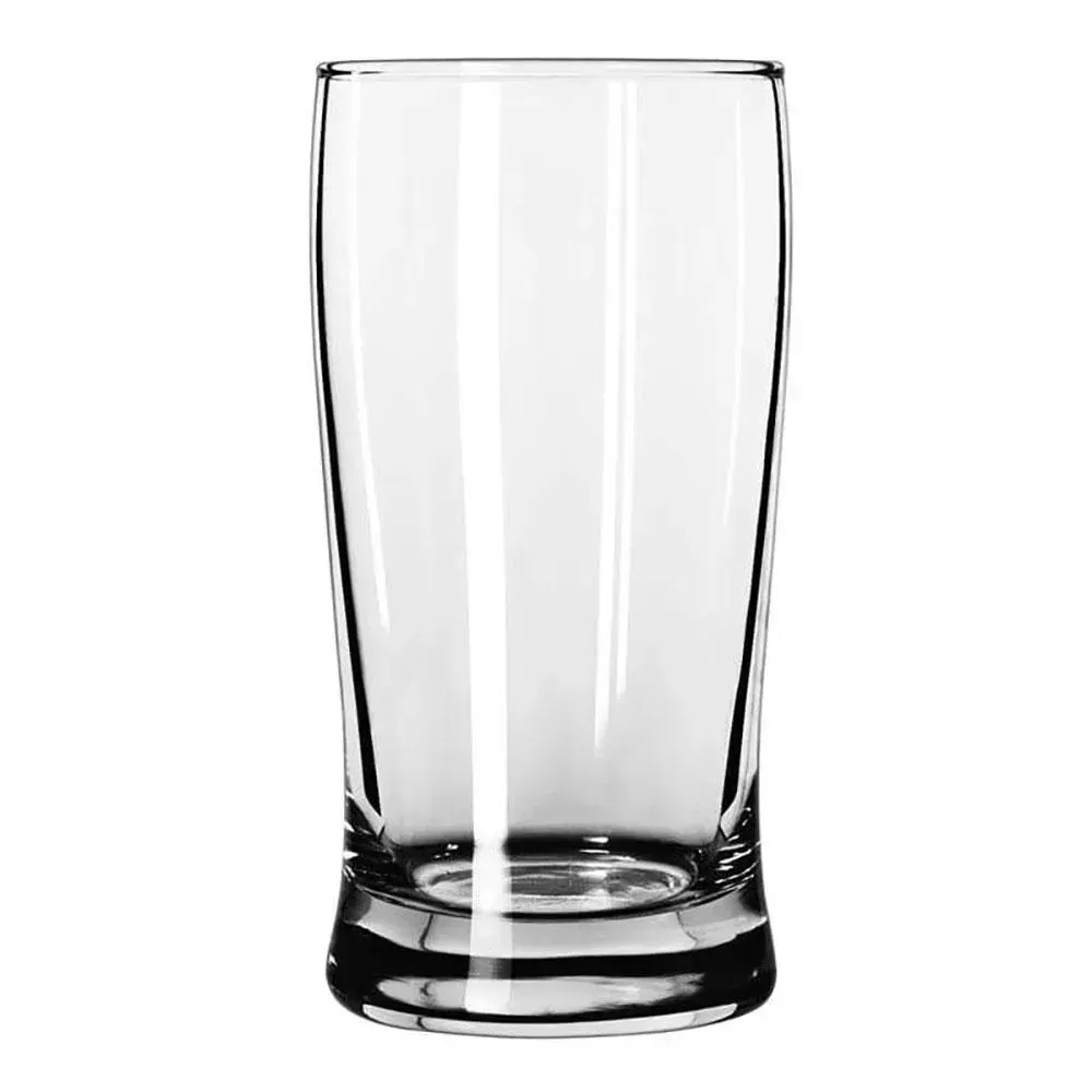 Esquire highball glass from Libbey with a tall, sleek silhouette and customizable surface, perfect for upscale drink service or branding.