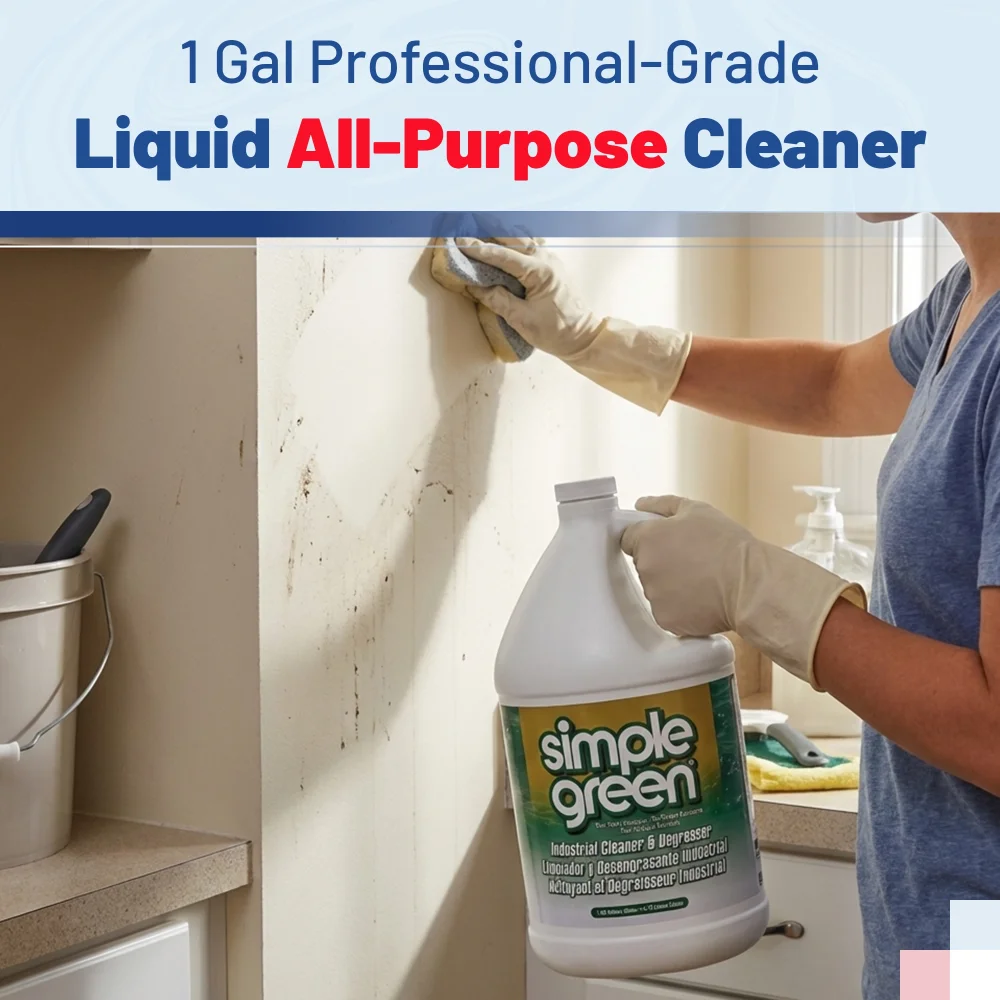 Simple Green 1 Gallon All Purpose Cleaner/Degreaser, Concentrate Formula, 6/Case