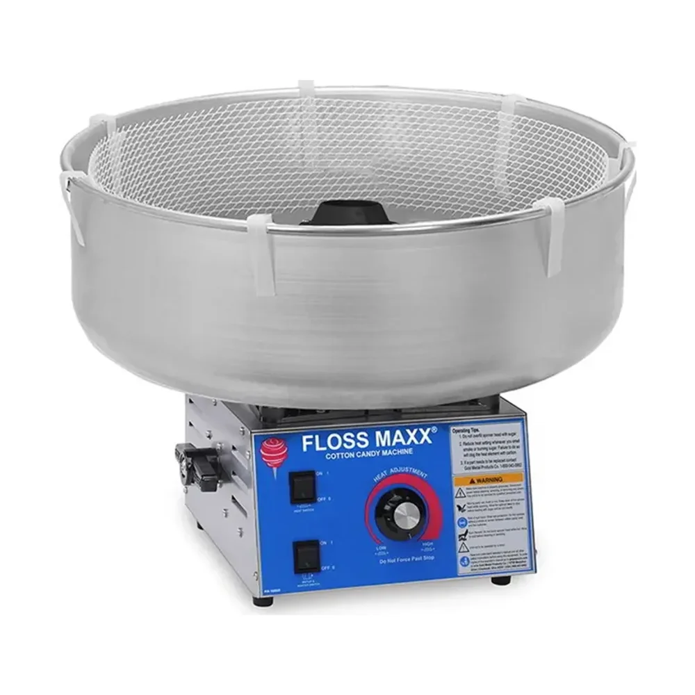 Gold Medal Super Floss Maxx® Cotton Candy Machine w/ Non-Metallic Floss Bowl, 120v