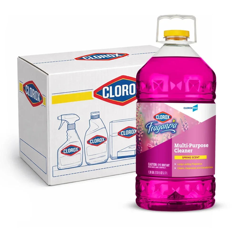 Clorox 175 oz. Fraganzia Multi-Purpose Cleaner, Spring Scent, 3/Case