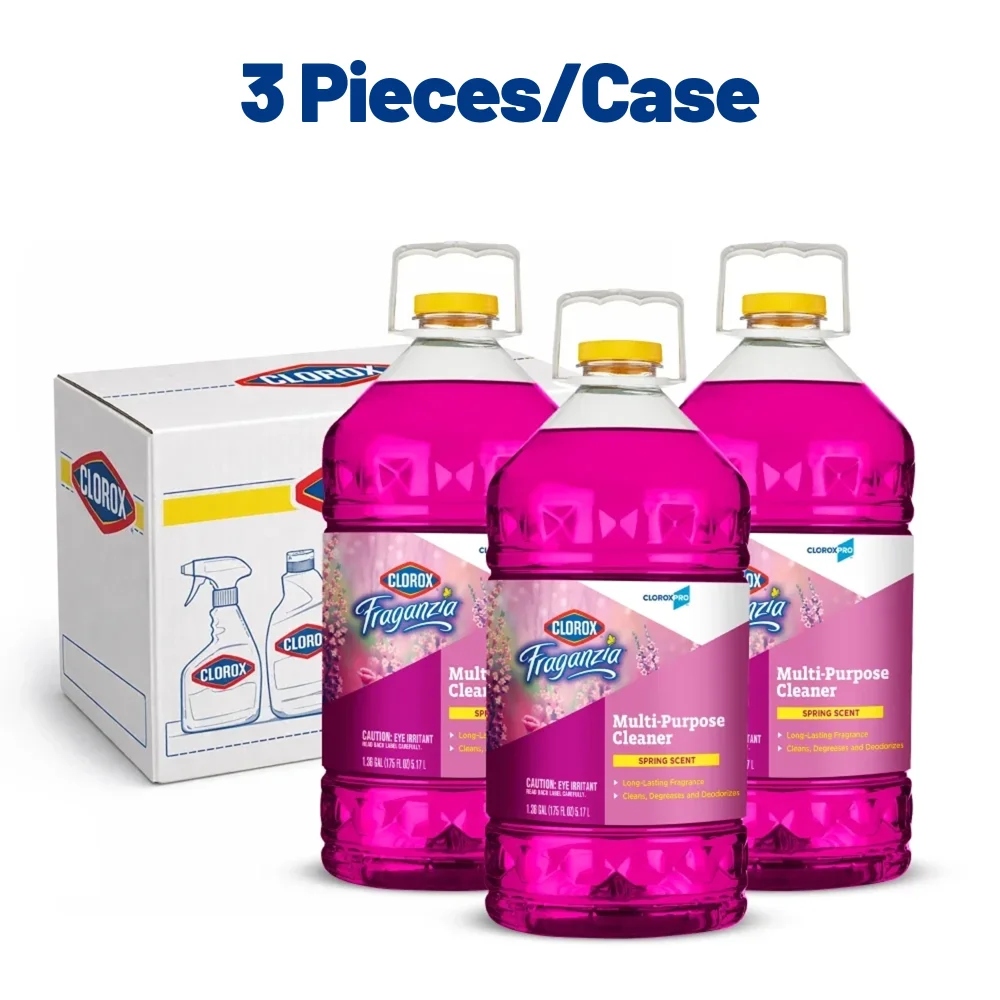 Clorox 175 oz. Fraganzia Multi-Purpose Cleaner, Spring Scent, 3/Case