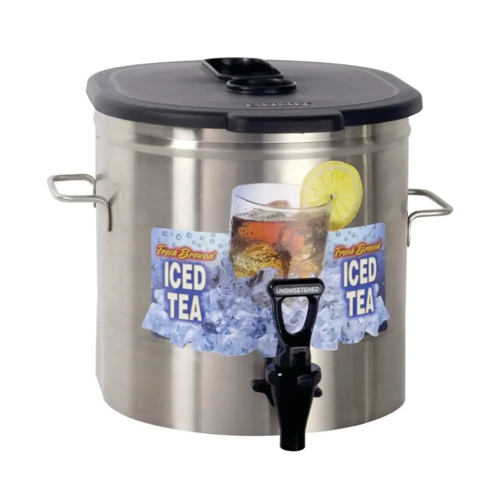 Bunn TDO-3.5 3.5 gal Oval Iced Tea Dispenser with Handles