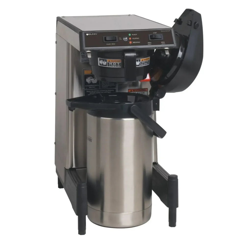 Bunn WAVE15-S-APS SmartWave Low Profile Wide Base Coffee Brewer, Analog Controls, 120V