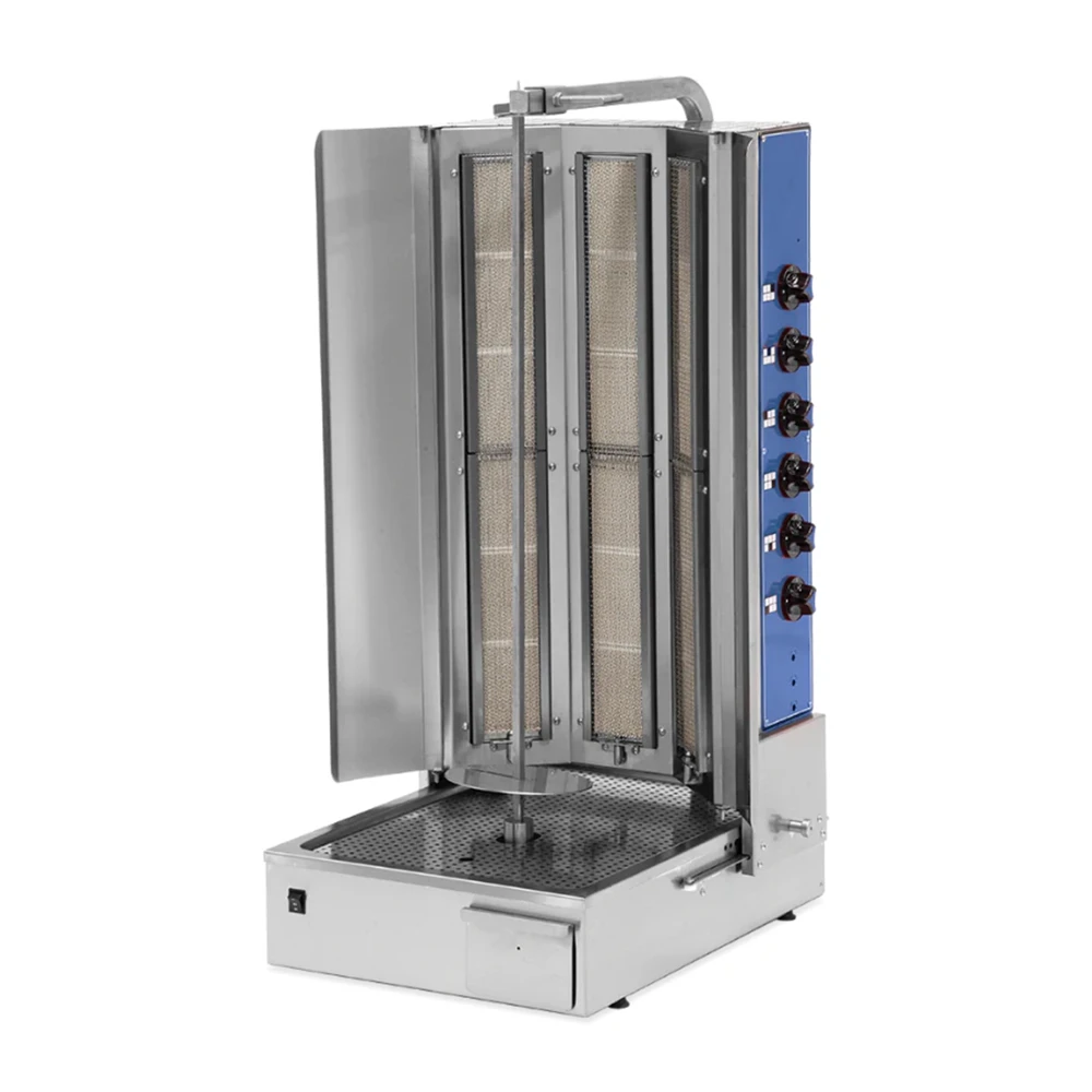 Pegasus V3C-18G Gas Gyro Machine, Mega Series, 3 Columns, 18 Burners, 110V