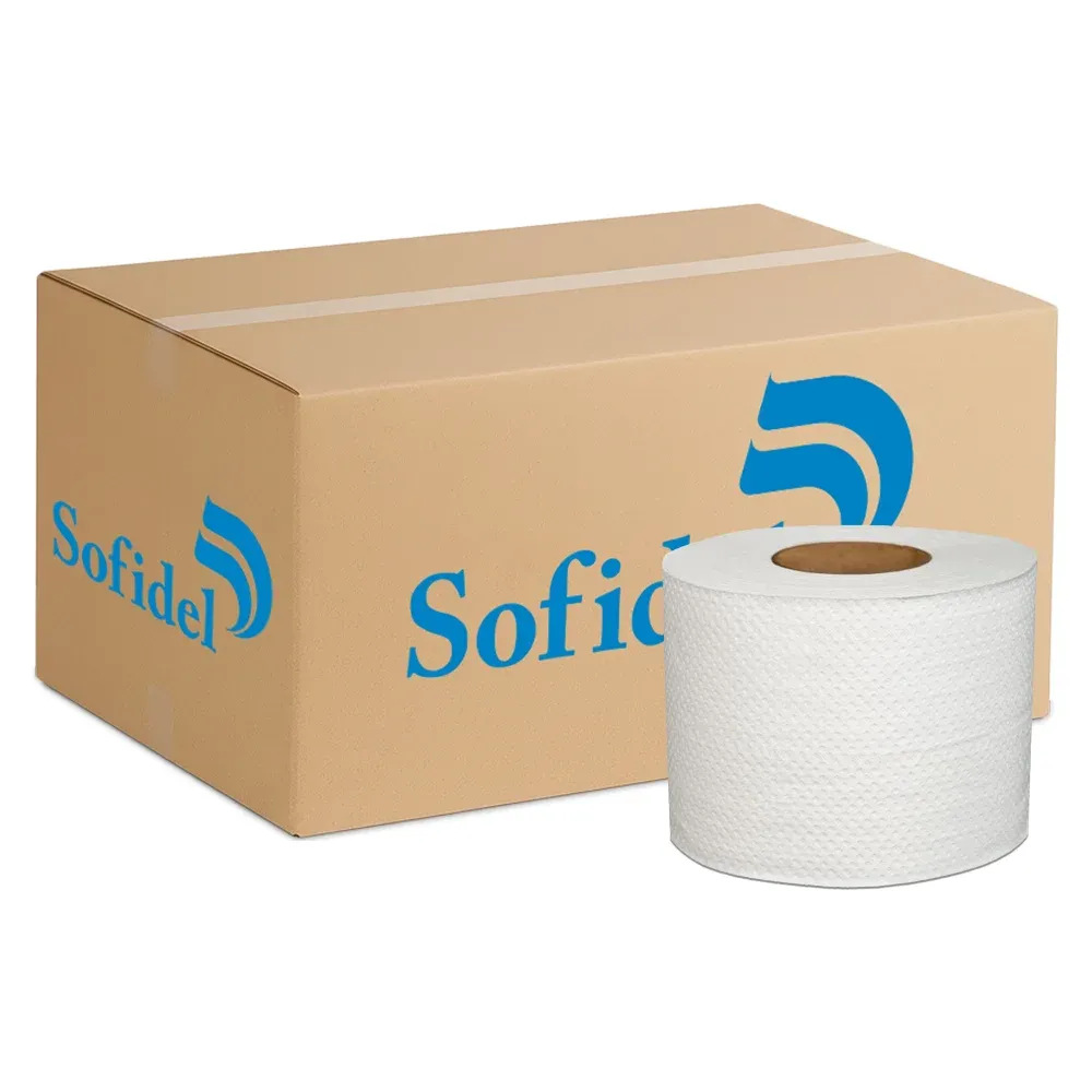 Sofidel Soft Bath Tissue Roll, 3.75 x 4 in, 2-Ply, 48 Rolls/Case