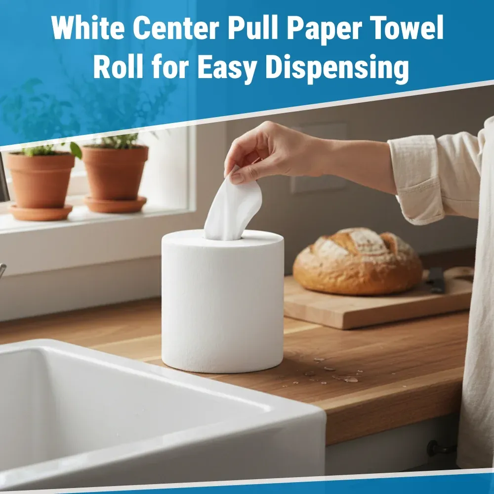 Sofidel Center Pull Paper Towel, 8 x 10 in, Double Layer, White, 3600 Sheets/Case