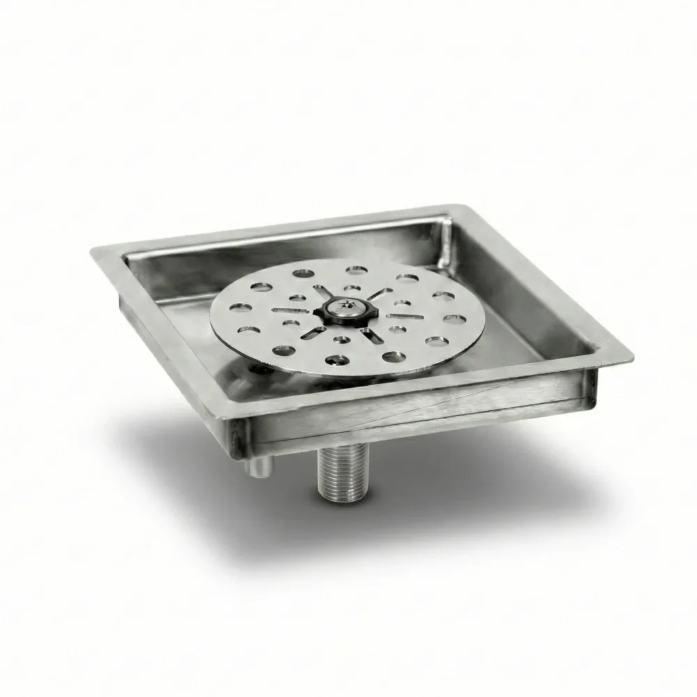 ChefPro Series 7" Drop-In Rinser Faucet Drain Tray, 1/2" Tray Flange