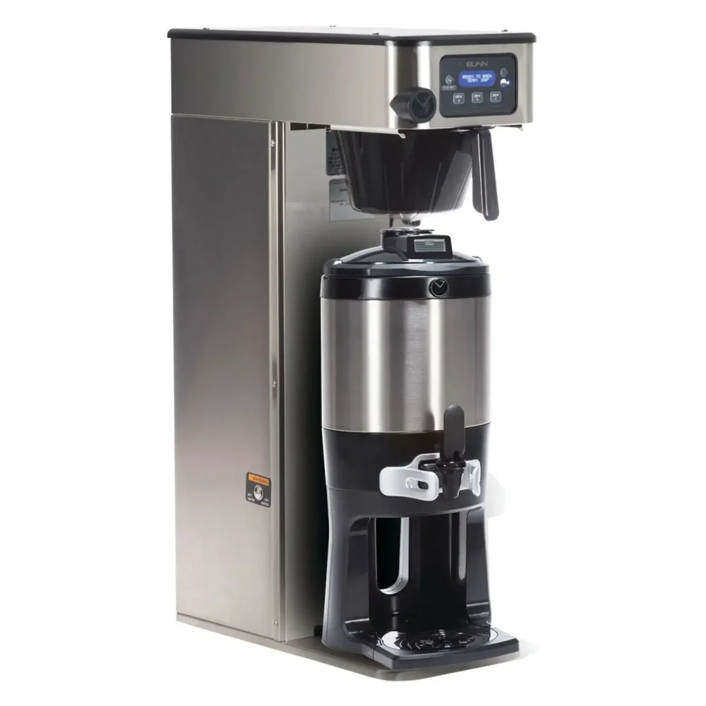 Bunn ICB-DV Tall Automatic Coffee Brewer for Thermal Servers, Stainless, 120-208V 1-Ph