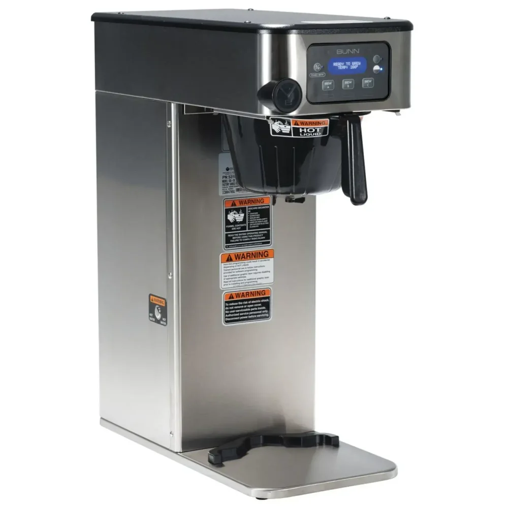 Bunn ICB-DV Automatic Coffee Brewer for Thermal Servers, Stainless, 120-240V 1-Ph