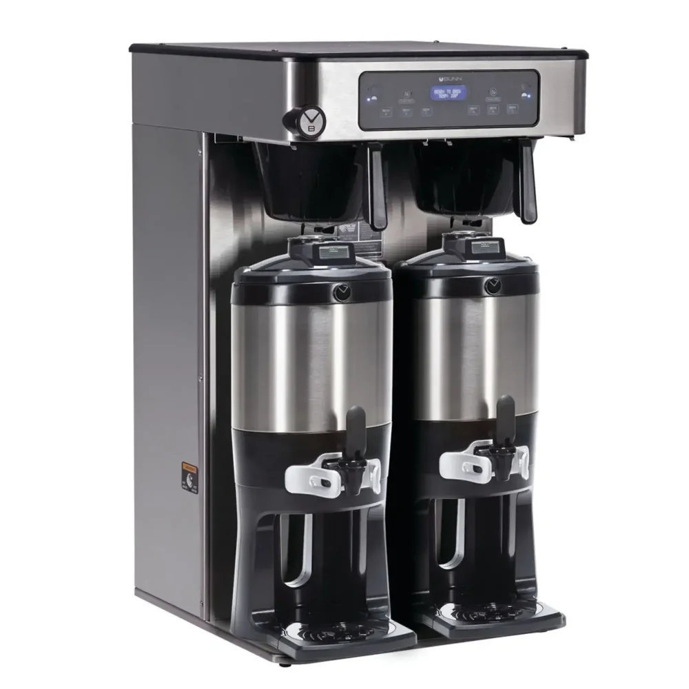 Bunn ICB Twin Tall Infusion Series Coffee Brewer for ThermoFresh Servers, Stainless, 120-240V