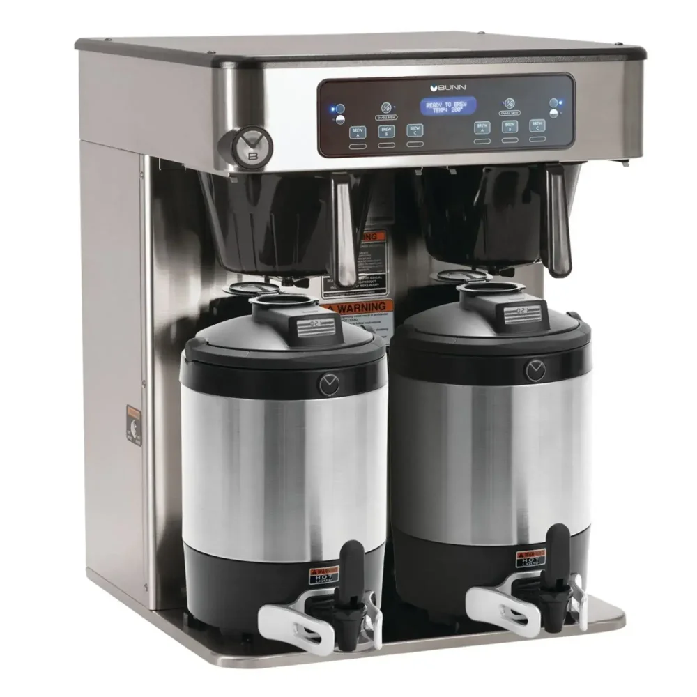Bunn ICB Twin Infusion Series Coffee Brewer for ThermoFresh Servers, Stainless, 120-240V 1-Ph
