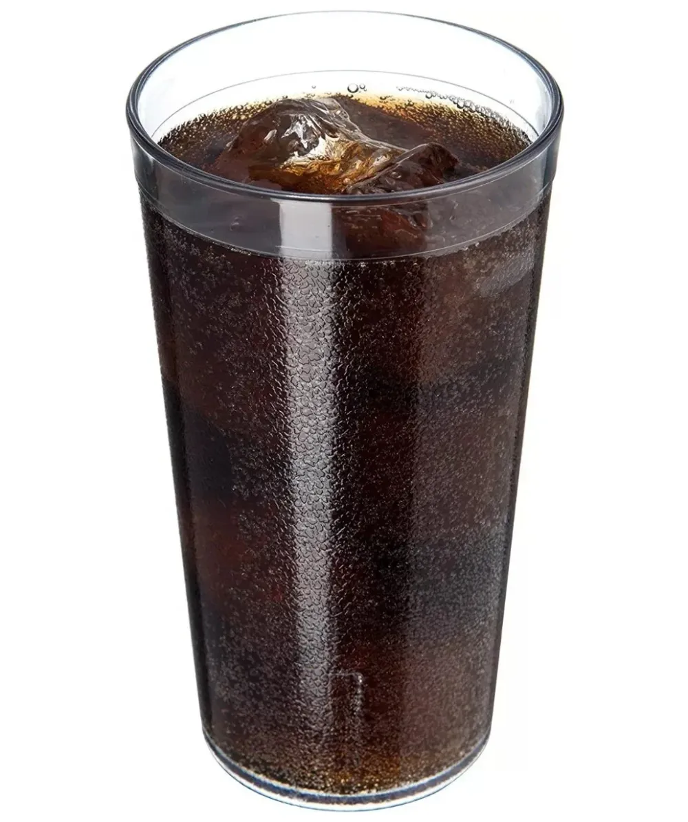 ChefCraft Series Round Glass, 16 oz, Transparent, Polycarbonate