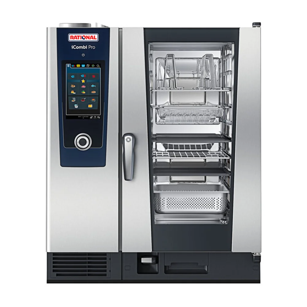 Rational 645ICP101N 34" Combi Oven, iCombi Pro, 10 Pan Half-Size, Natural Gas, 120V