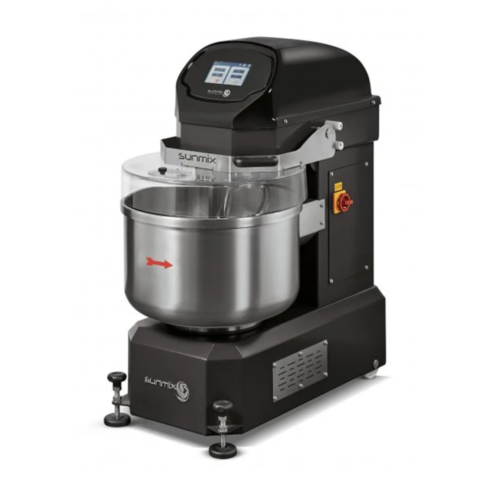 Sunmix Queen Line 200 Qt. Spiral Dough Mixer, Touch screen, Deep Black, 200-240V, 1 Year Warranty