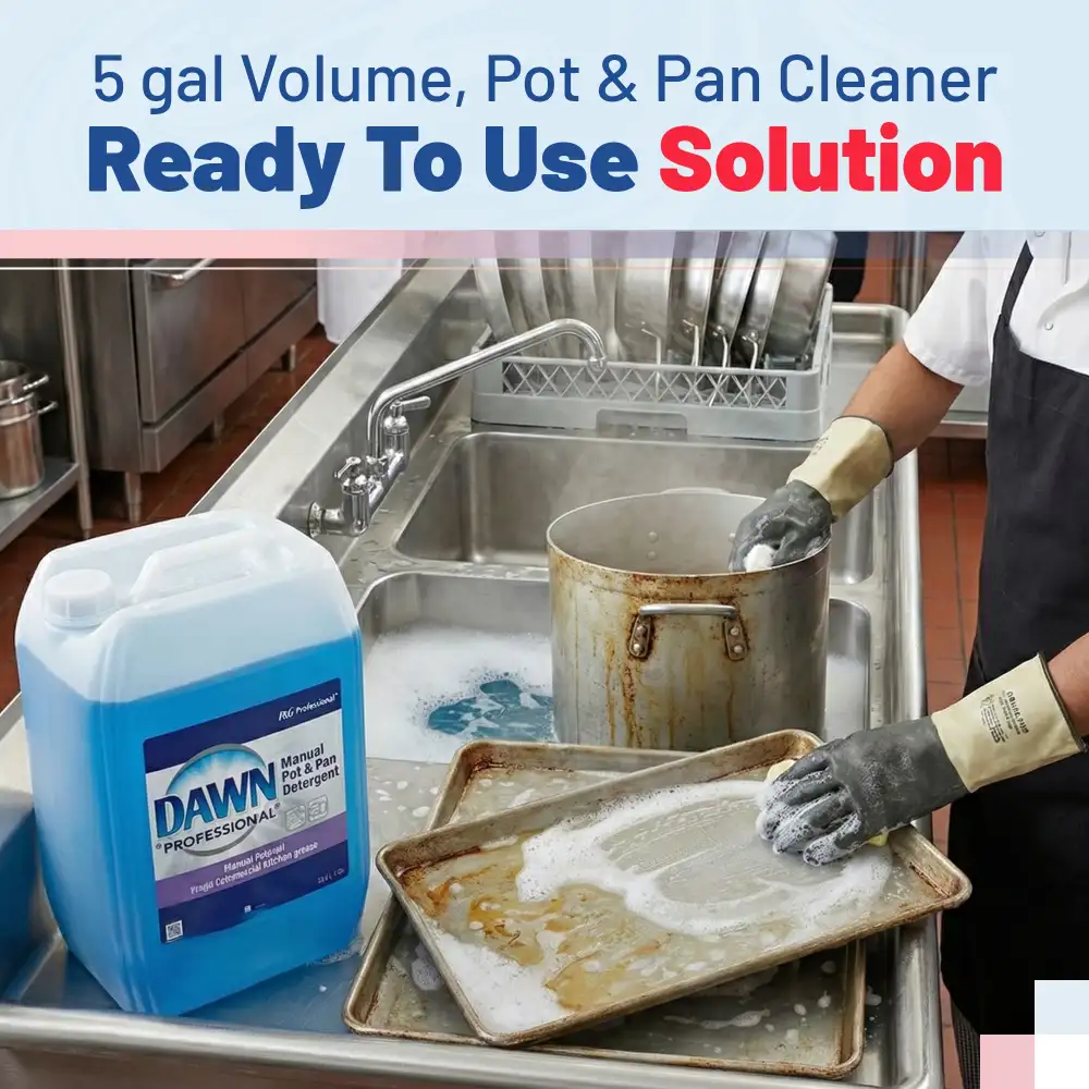 P&G 70681 5 Gallon Original Scent Pot & Pan Cleaner