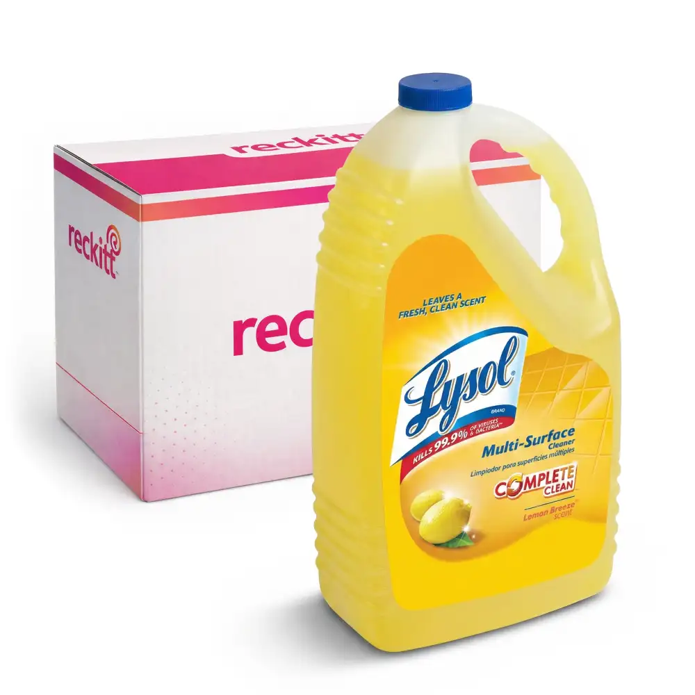 Reckitt Benckiser 144 oz Multi-Surface Cleaner, Lemon / Sunflower Essence, 4/Case