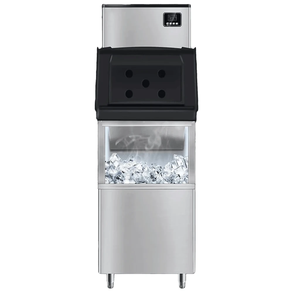 ProKitchen Series 22" Air Cooled Modular Ice Machine with 200 lbs Bin, Full Cube, 420 lbs/day