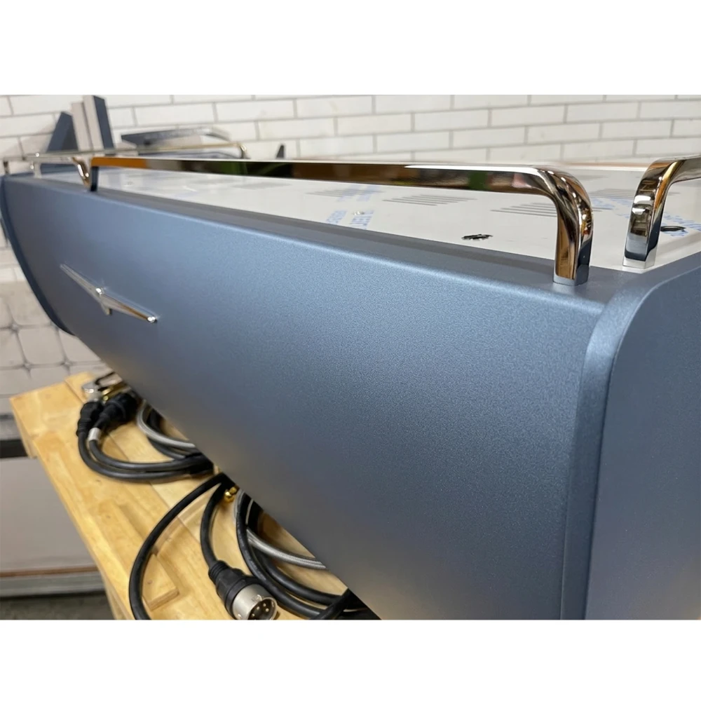 Used Nuova Simonelli Black Eagle Maverick Volumetric 3 GR Commercial Espresso Machine - 220V, Stone Blue