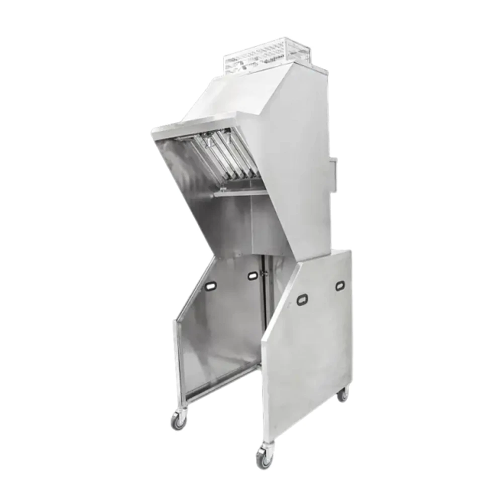 KitchenCore Series 48" Standard Ventless Exhaust Hood with Fire Suppression,18 Gauge, Stainless Steel