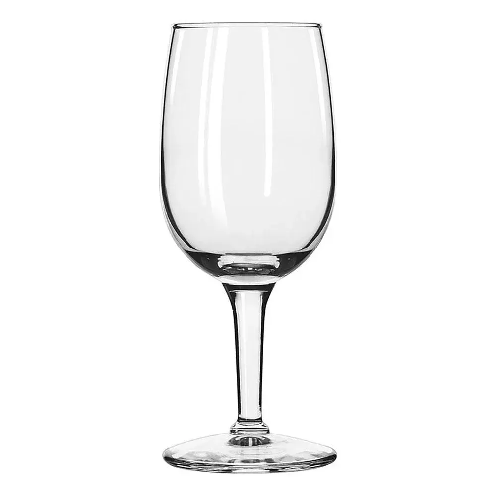 Tall stemmed wine glass by Libbey, ideal for elevated wine service in restaurants or hotels, enhancing the aroma and flavor of red and whites.