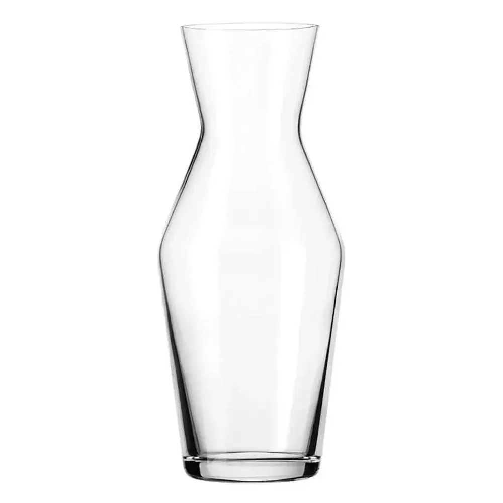 Sleek Acura glass carafe by Libbey with a modern shape, ideal for sangria, water, or juice service at hotel breakfasts, cafés, or restaurants.