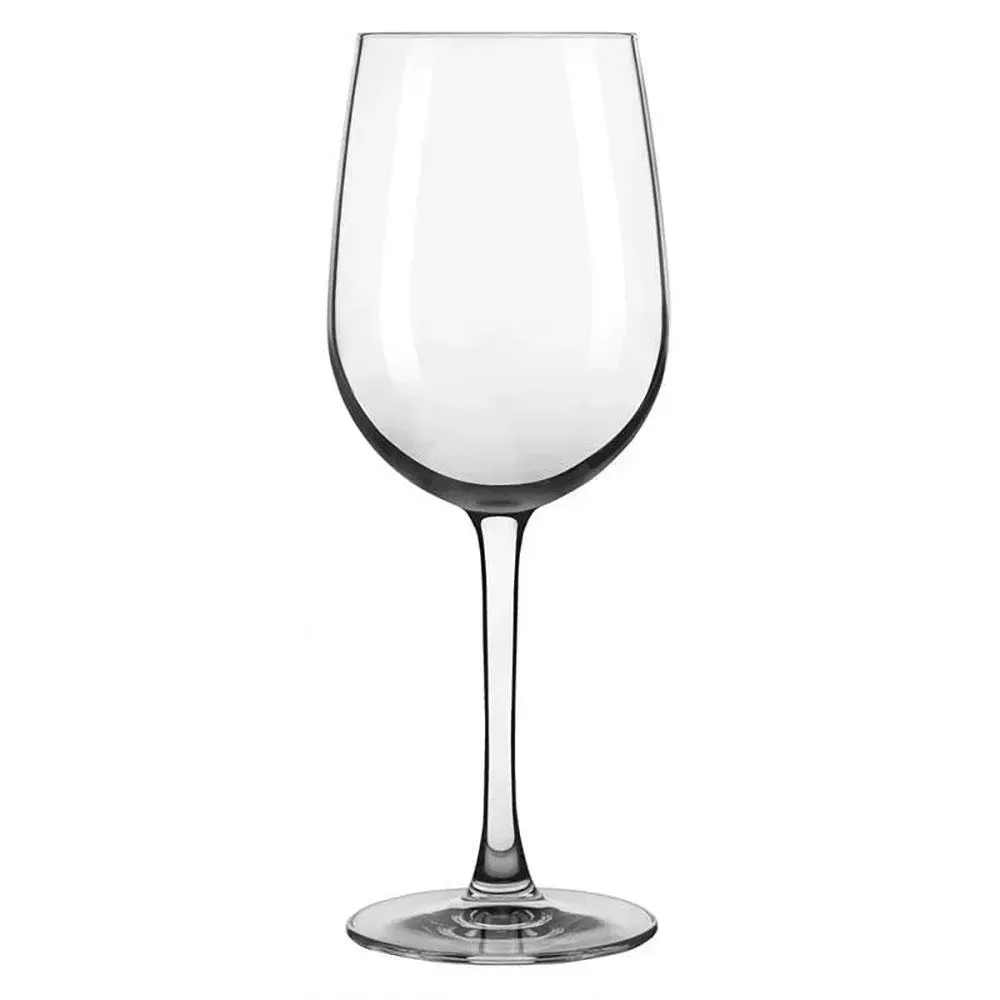 Large contour wine glass from Libbey with an ergonomic shape and etch ready bowl, great for wine dinners, pairings, or sommelier service.