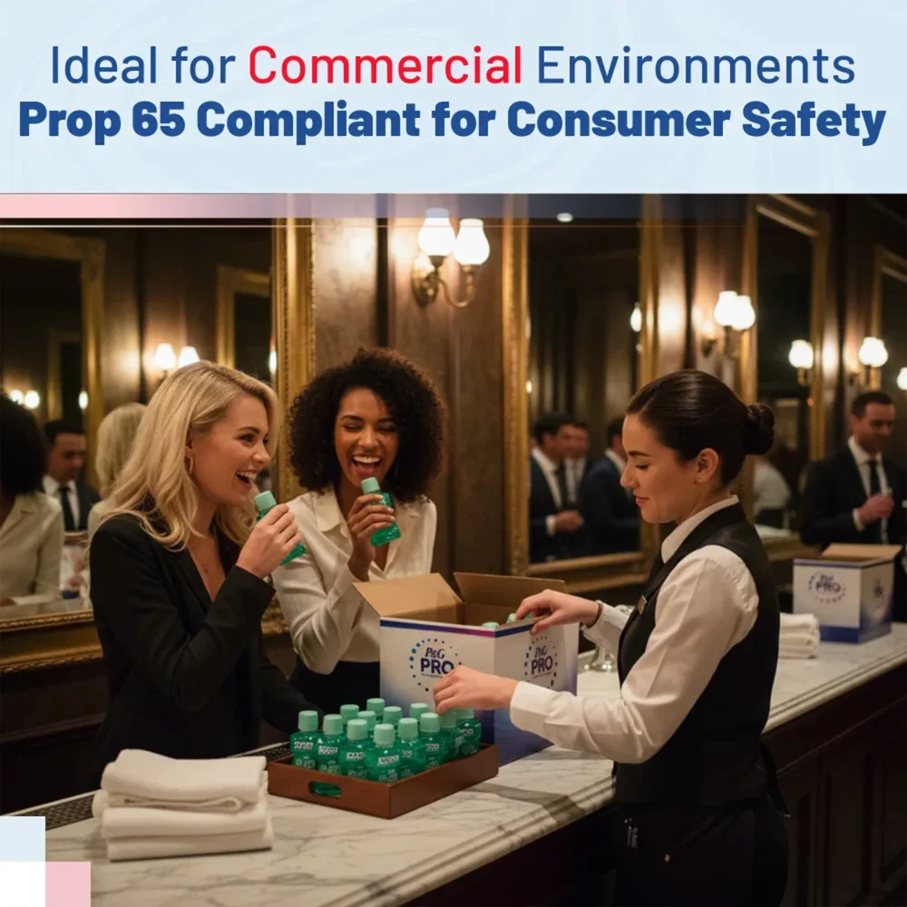 P&G 36ml Crest + Scope Classic Mouthwash, Original Formula, 180/Case