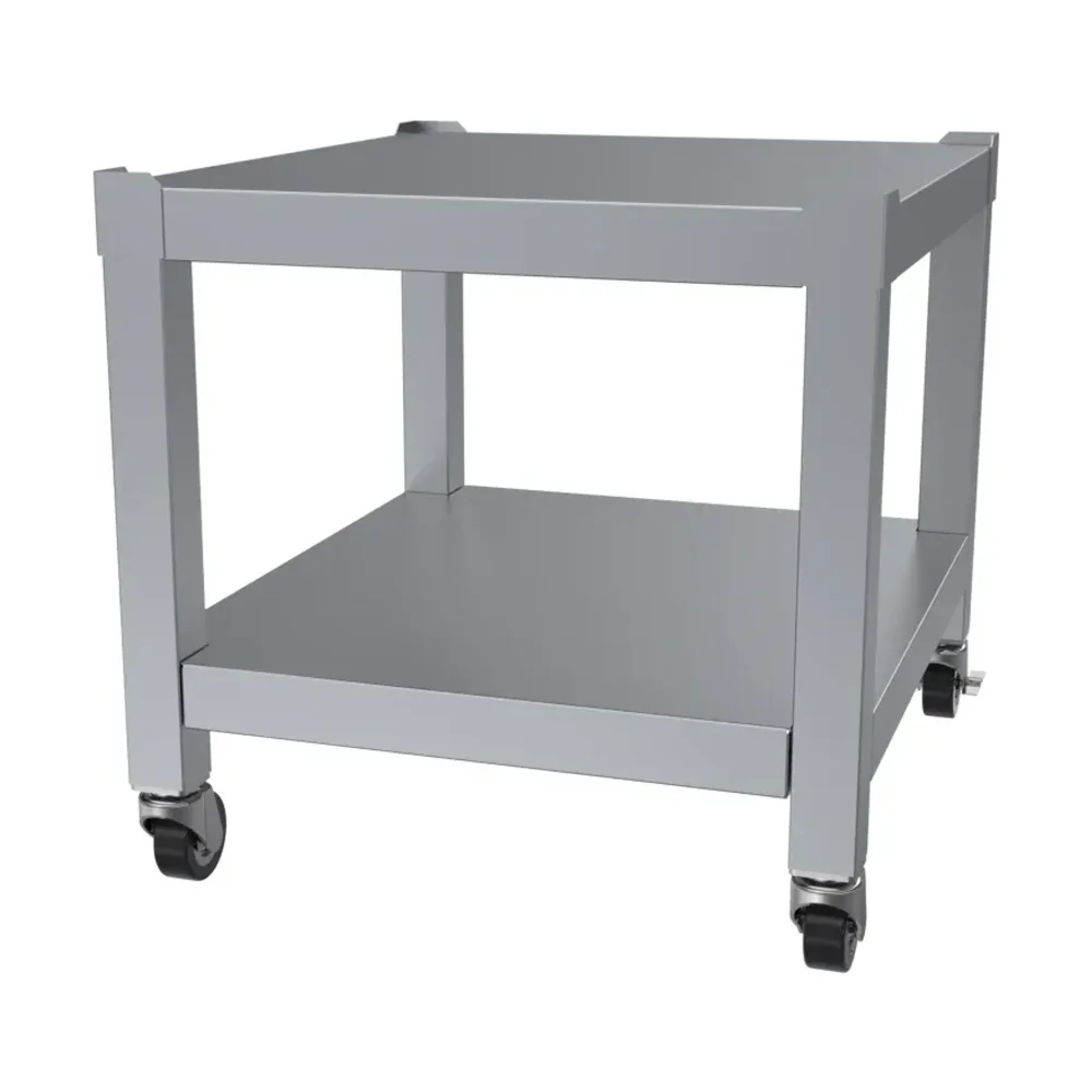 Garland A4528796 24" Equipment Stand, Base with Shelf, Shelf, Swivel Casters, Stainless Steel