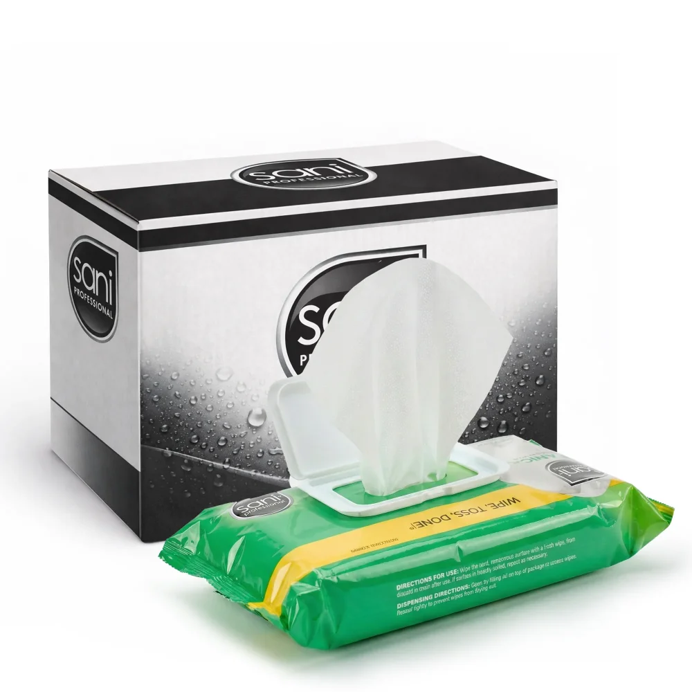 Sani Professional Multi-Surface Cleaning Wipes, 17 x 8.1 x 9.97, 1080 Wipes/Case
