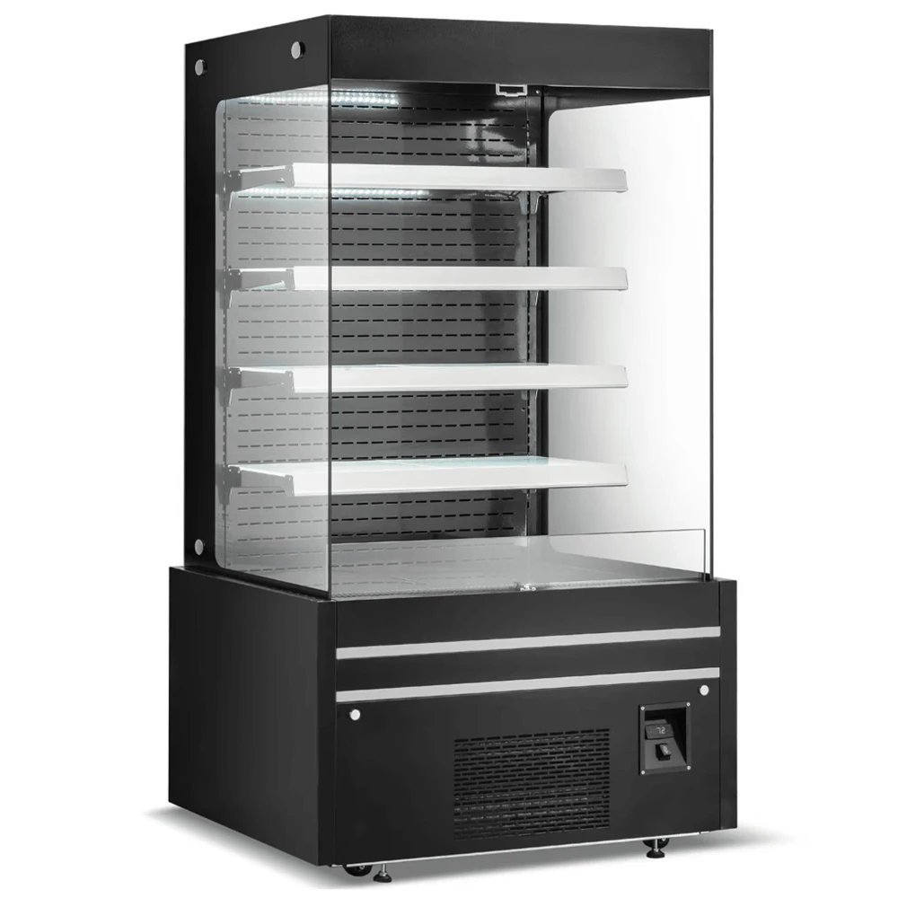ProKitchen Series 48" Grab and Go Open Air Merchandiser, Black, 110V, 1 Year Warranty