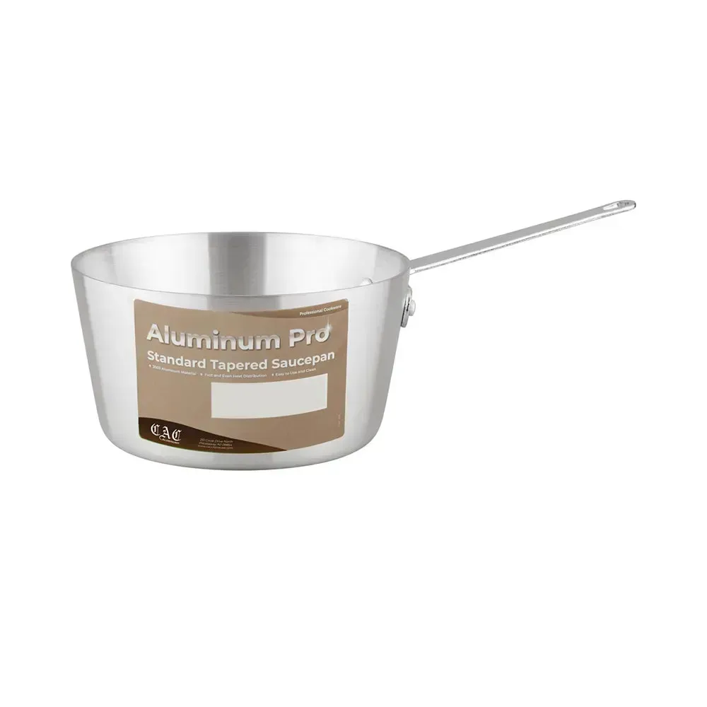 CAC China A9SA-3-5 Standard Tapered Saucepan, 5.5QT