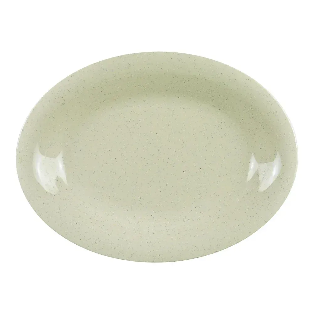 Yanco AD-211 Ardis 8" Melamine Oval Dinner Platter
