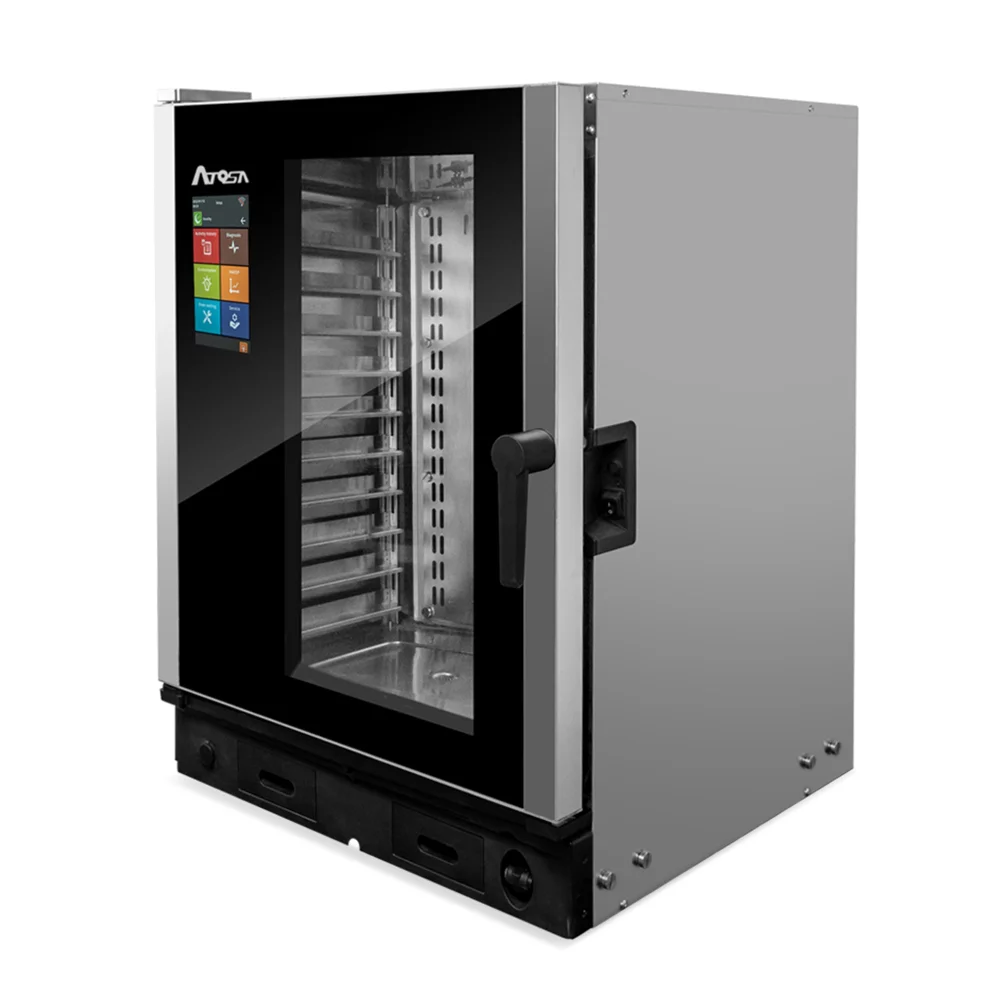 Atosa AEC-1021E 36″ Full Size Electric Combi Oven with Smart Touch Control, 10 Pan, 208/240V