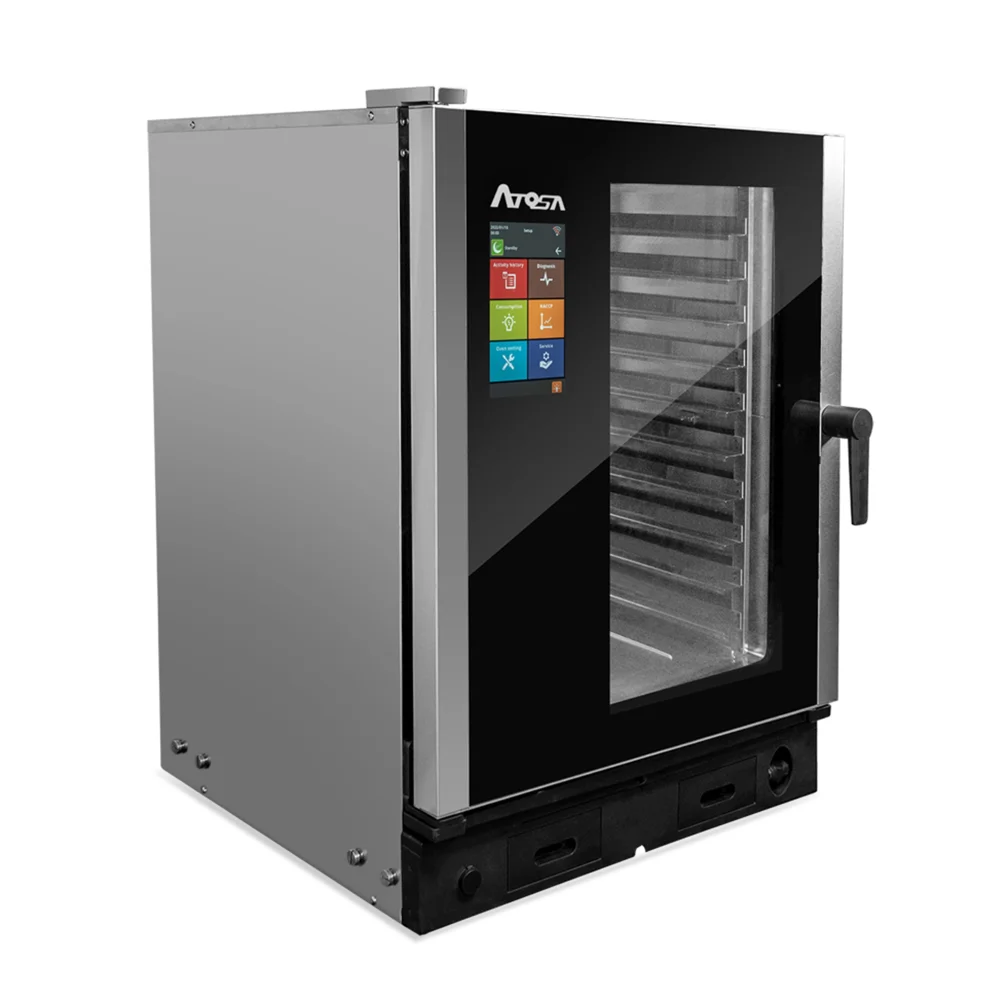 Atosa AEC-1021E 36″ Full Size Electric Combi Oven with Smart Touch Control, 10 Pan, 208/240V