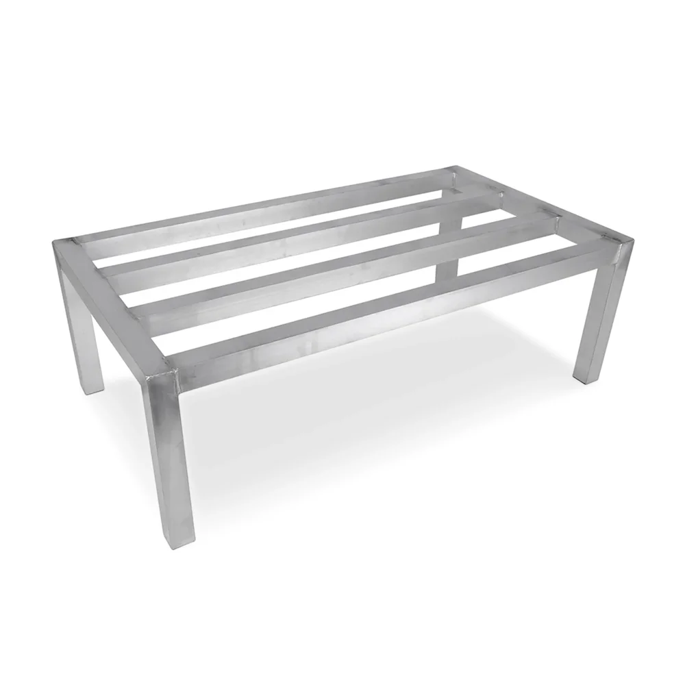 John Boos ALJB362012 36" Stationary Dunnage Rack with 1500 lb Capacity, Aluminum