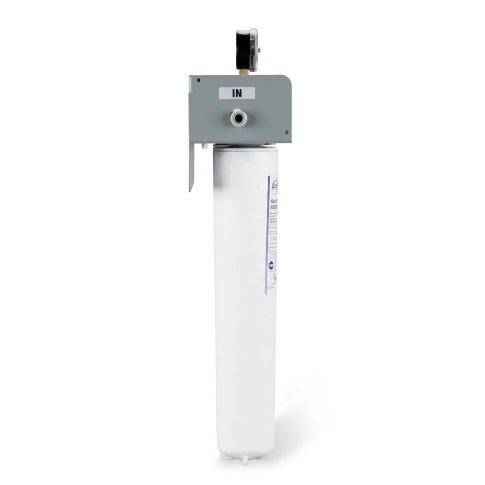 Manitowoc AR-40000 Arctic Pure Dual Cartridge Ice Machine Water Filtration System with 1 Micron Rating - 1.5 GPM