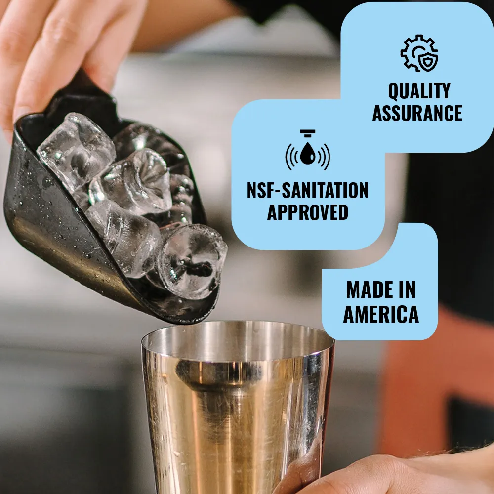 Ice-O-Matic stainless steel reinforced ice storage bin, durable and reliable for professional ice storage in restaurants and bars.