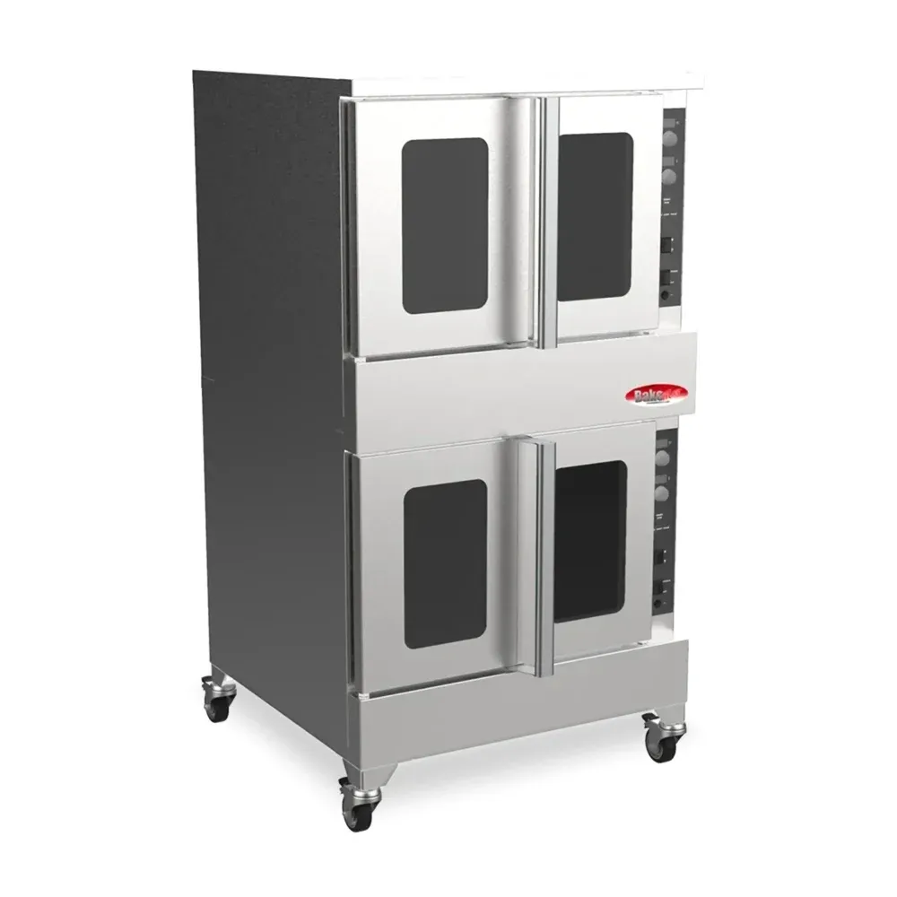 Bakemax BADCO5E Double Full Size Electric Convection Oven - 22kW, 240V/1ph